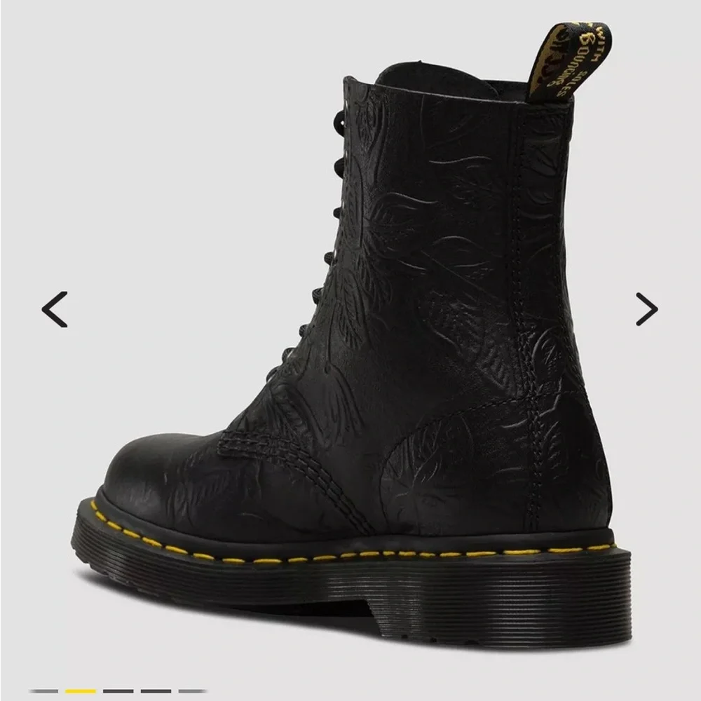 Dr. Marten 1460 PASCAL FLORAL EMBOSS - Picture 2 of 9